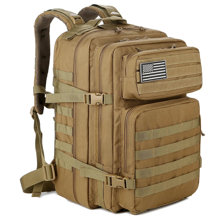 Ryggsekk Camo Taktisk 45L Militær Ryggsekk Luvikno