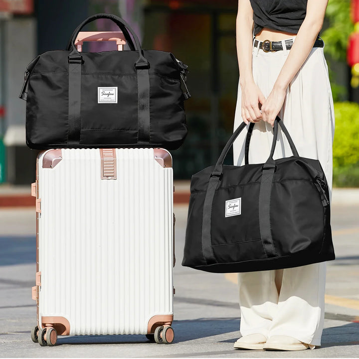 Luvikno | Aerovigo Reisebag Håndbagasje 40x20x25 | Stor Kapasitet | Helgetaske for Korte Turer | Flygodkjent Kabinbag