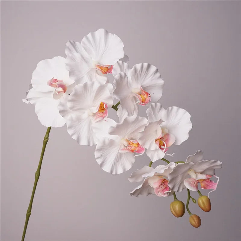 9-hodet kunstig Phalaenopsis blomst