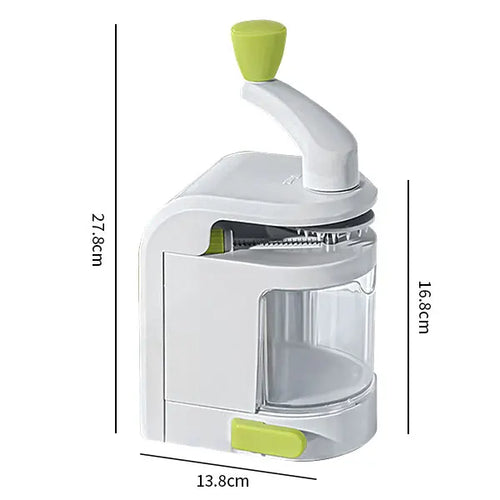 Luvikno | SpiraChef Grønnsak Spiralizer | 5-i-1 Spiralizer & Skjærer | Med Sugfot & Sammenleggbart Design | For Zoodles, Grønnsaker & Frukt