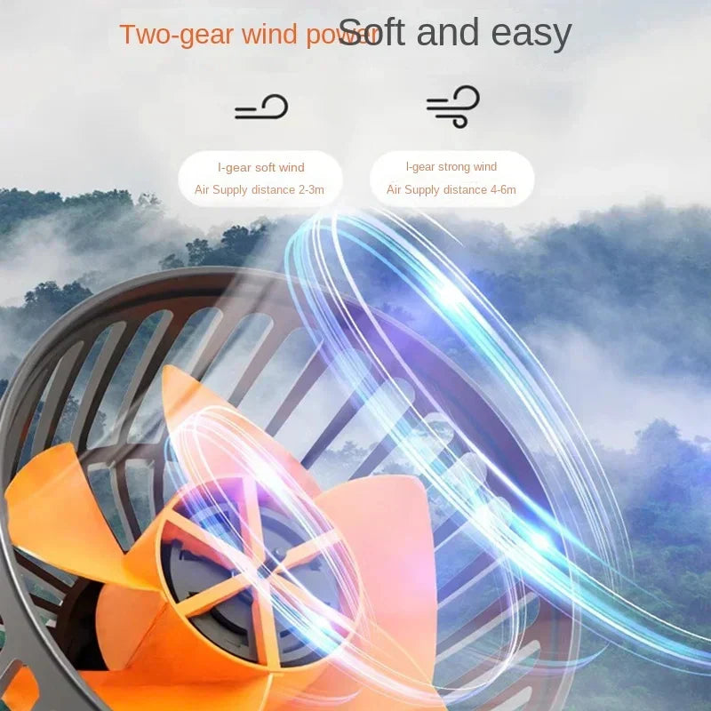 360° Justerbar 3-Hode Bilvifte USB/12V/24V – AirFlow | Luvikno