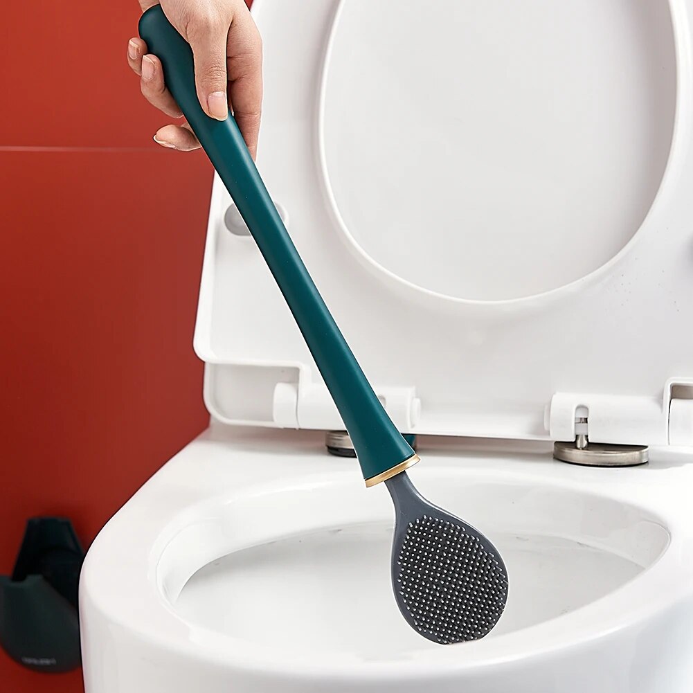 SumiClean - Slim silikon toalettbørste for badet ditt Luvikno