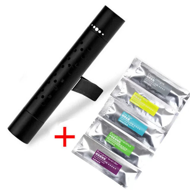 Luvikno | AROMOVA Bilparfyme Klips | Langvarig naturlig duft med essensielle oljer | Justerbar ventilklips | Ingen lekkasje | For bil- og romluft
