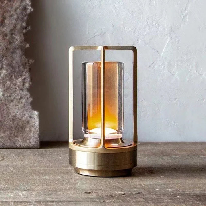 Luvikno | Oppladbar Trådløs LuxeGlow Bordlampe - Elegant Trådløs Lampe for Hver Stemning