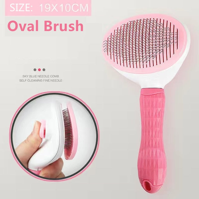 Pet Hair Grooming Brush | Luvikno