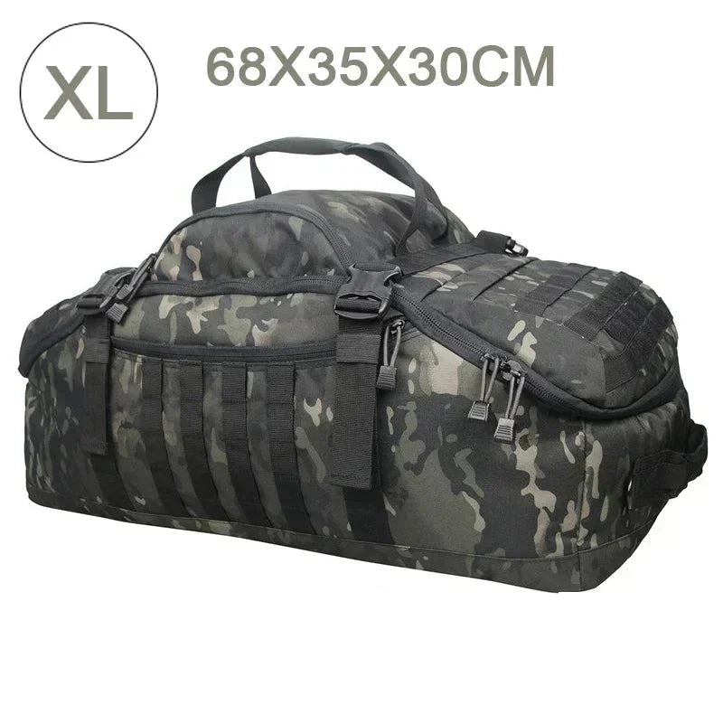 Luvikno | Stor taktisk reise- og ryggsekk - TrailTrek Duffle