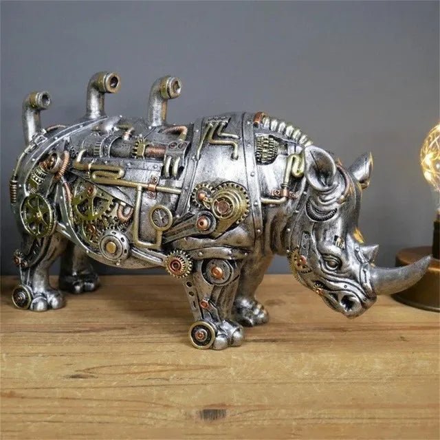 SteamBeast - Steampunk Dyrefigurer med Gears Luvikno