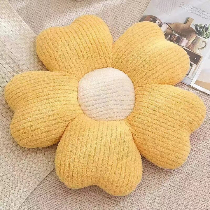 Fluffy Clover Flower Cushion | Luvikno