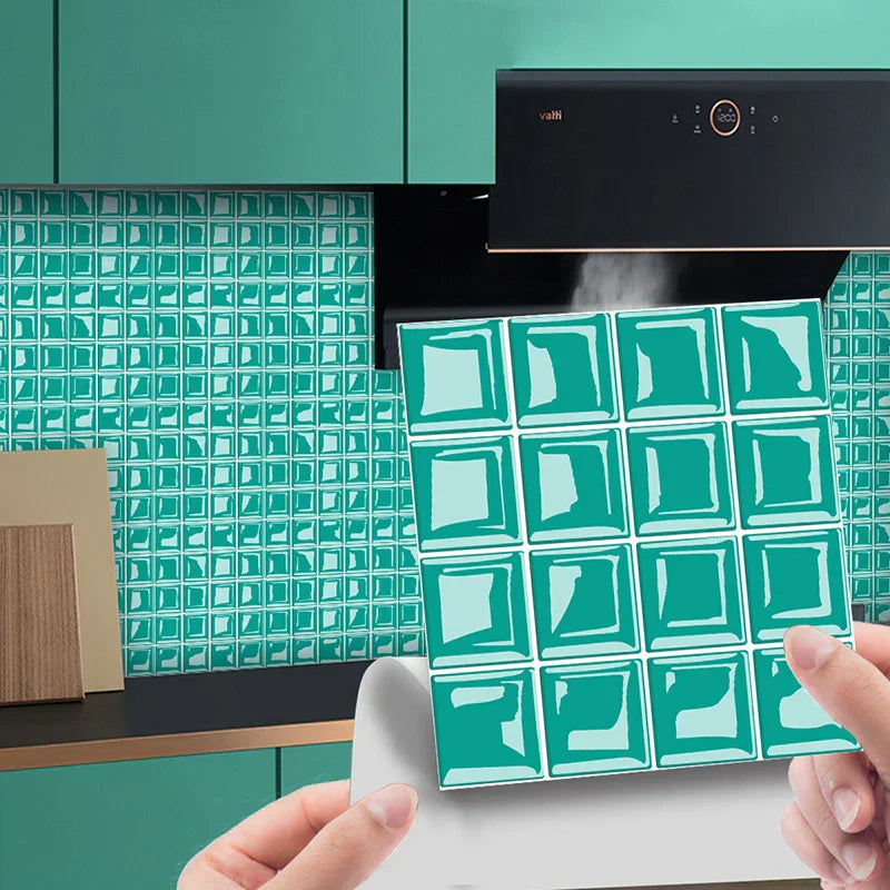 DecoMosaic 3D Mosaikkveggflisetiketter Luvikno