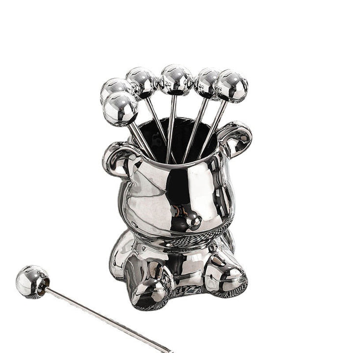 Nordic Tiny Bear Food Fruit Holder | Luvikno