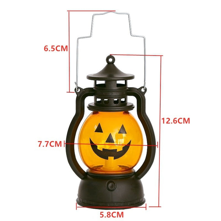 Mini Halloween Skummel Gresskar Hengelampe | Luvikno