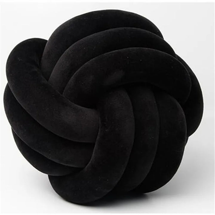 Plush Knot Cushion (Velour) | Luvikno