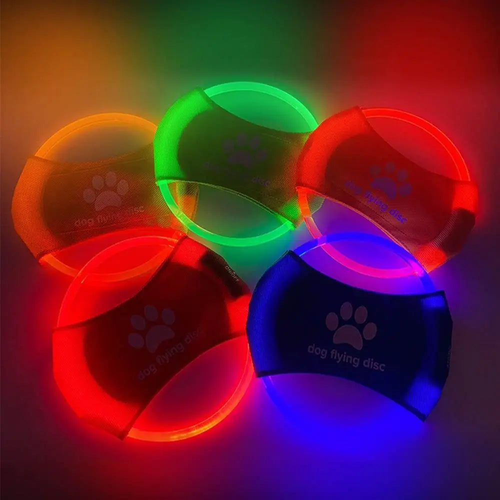 LED Frisbee for dogs oppladbar og vanntett Luvikno