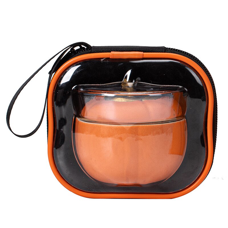 Mini Pumpkin Keramisk Tekanne Sett | Luvikno