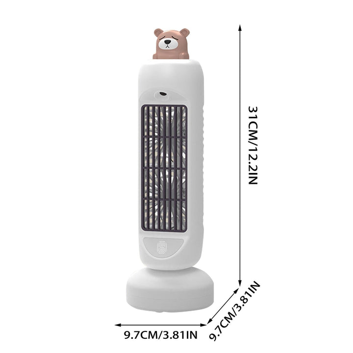 Mini Bear Air Cooler Humidifier Fan | Luvikno