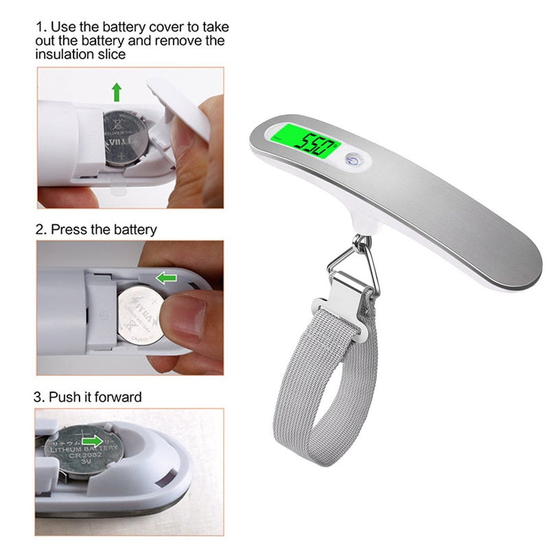 Smart Handy Hang Digital Bagasjevekt | Luvikno