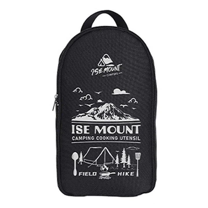 Luvikno | TerraChef AdventureKit Camping Kjøkkensett 9-delt | Inkl. oppbevaringspose | Rustfritt stål utendørs matlagingsutstyr | For camping, fotturer og grilling