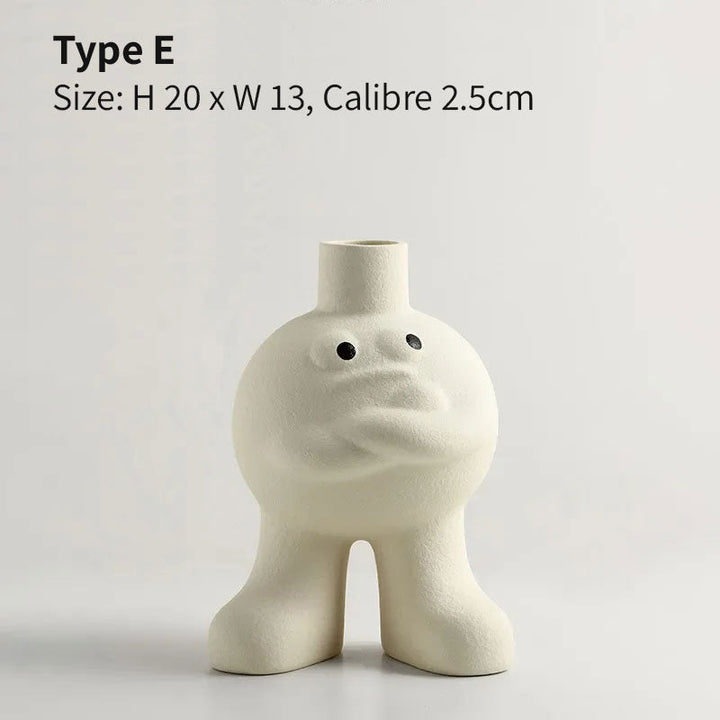 Karakter Keramikk vase | Luvikno