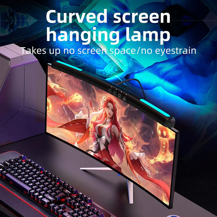 Glow Frame ColorSync USB Monitor Light Bar | Luvikno