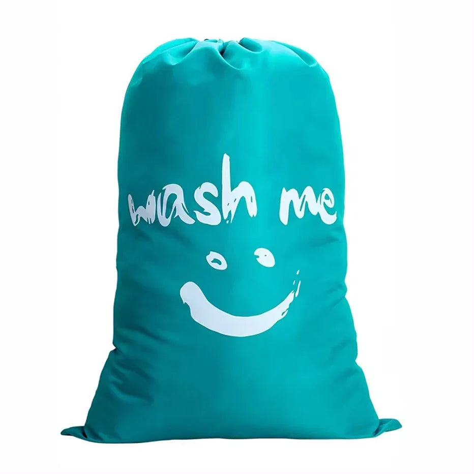Luvikno | WashiBag Vaskepose | "Vask Meg" Design | Large & Rivestyrk | For Reiser, Studenter & Hjem