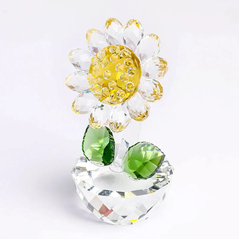 Crystal Glass Solsikke | Luvikno