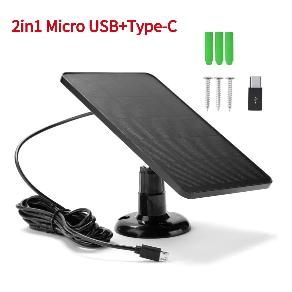 Luvikno | SunCharge Mikro 10W Solcellepanel | Monokrystallinsk | IPX6 Vanntett | Mikro-USB | For kameraer, belysning og små solenergisystemer