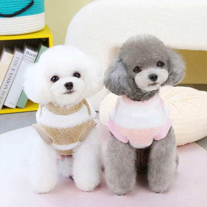 Varmere fleece hundegenser for små hunder Luvikno