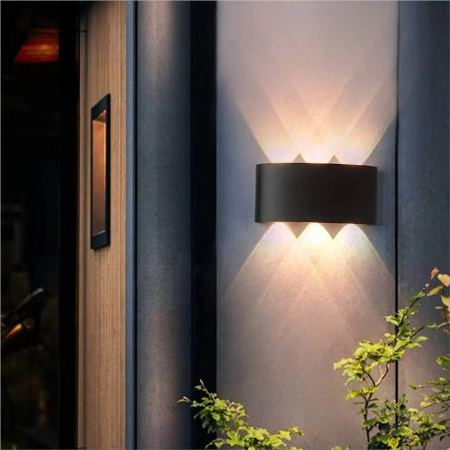 Moderne LED Vegglampe - Allsidig Innendørs Belysningsarmatur 4W, 6W, 8W Luvikno