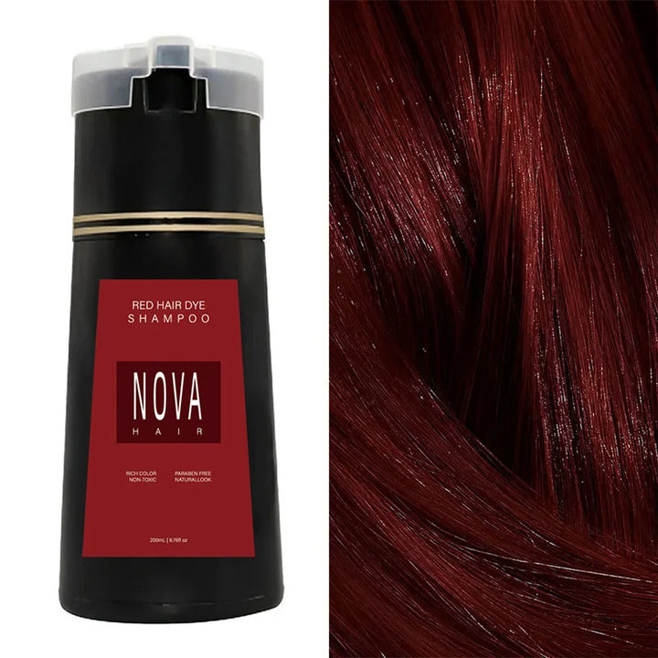 Luvikno | NovaHair Instant Dye Shampoo – Rask fargeoppfriskning for håret
