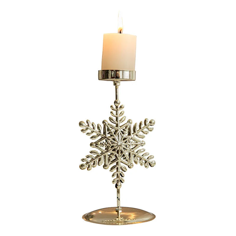 Julelysestaker - Stjerne- og juletredesign for festlig dekorasjon | Luvikno