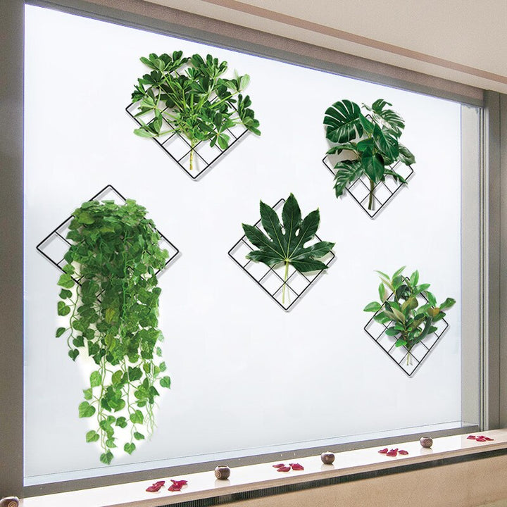 3D Natur Vind Grønn Plante Veggklistremerke | Luvikno