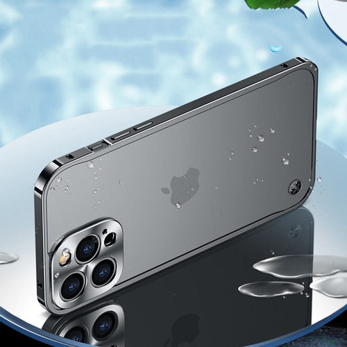 iPhone Aluminiumdeksel | CNC-freset metallramme for beskyttelse | Flere farger Luvikno