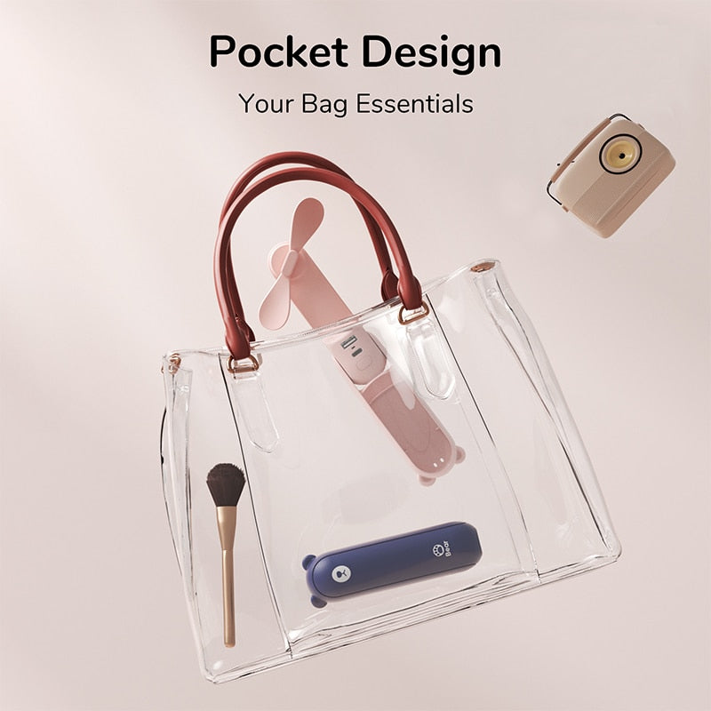 3 i 1 Pocketable Vifte | Luvikno