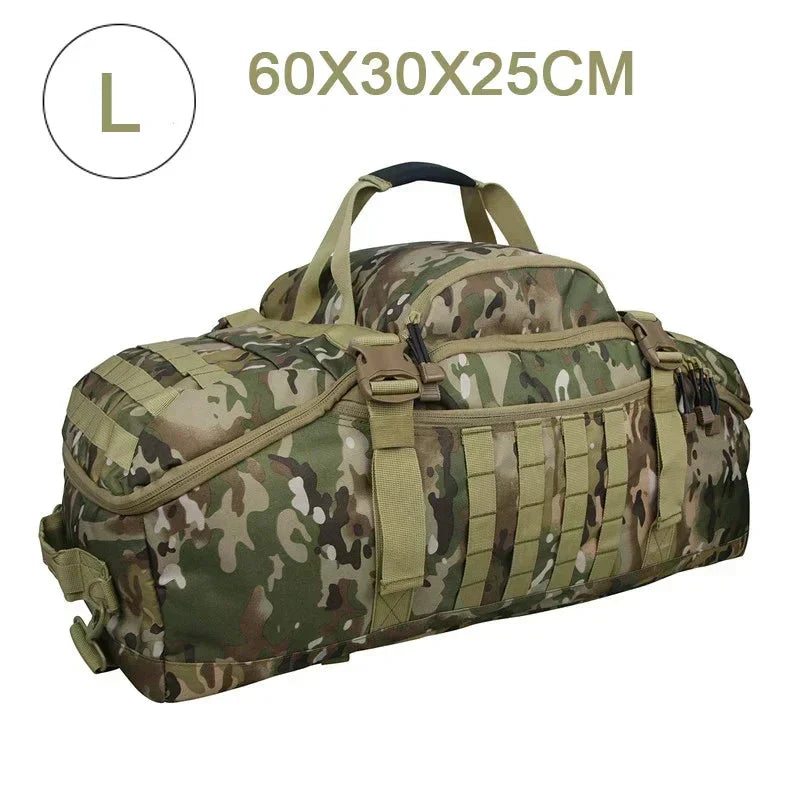 Luvikno | Stor taktisk reise- og ryggsekk - TrailTrek Duffle