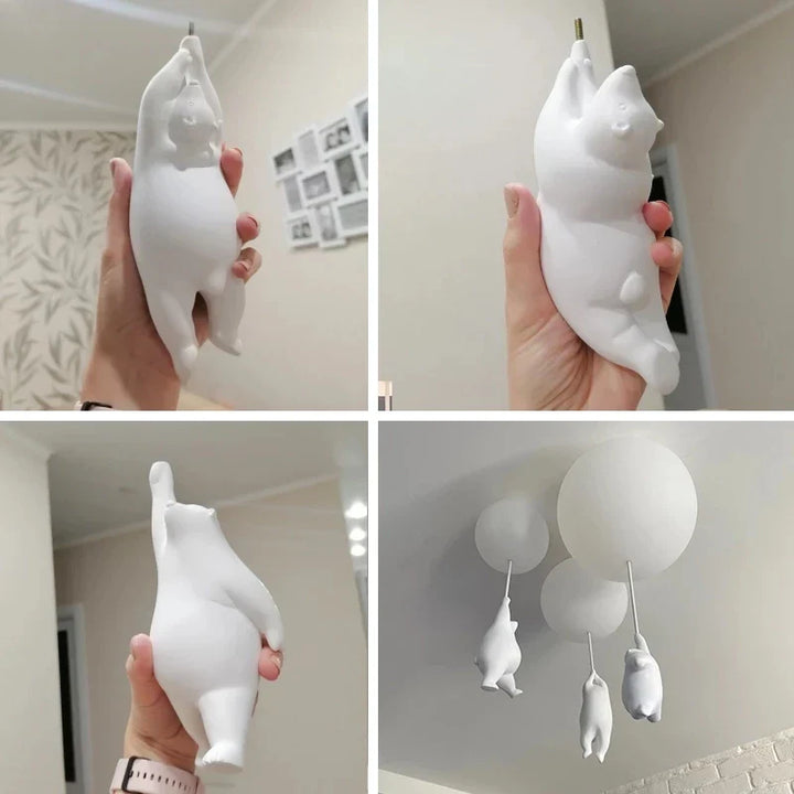 Hengende Bjørn Ballonger Lampe | Luvikno
