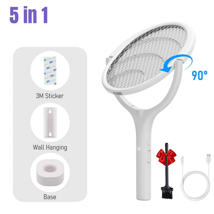6in1 Rotatable Electric Mosquito Zapper | Luvikno