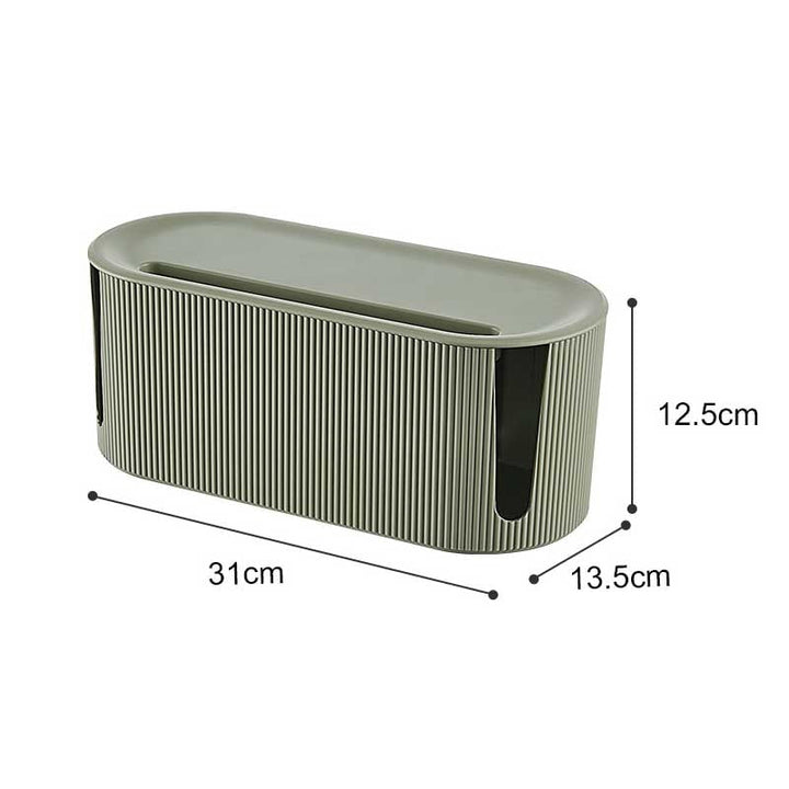 StorageMaster Box - Stilig Organizer for Kabler og Adaptere Luvikno