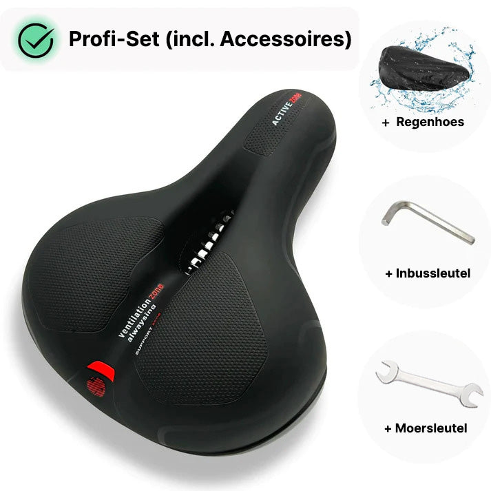 Luvikno | BikeComfort Pro - Ergonomisk sykkelsete for en smertefri sykkelopplevelse