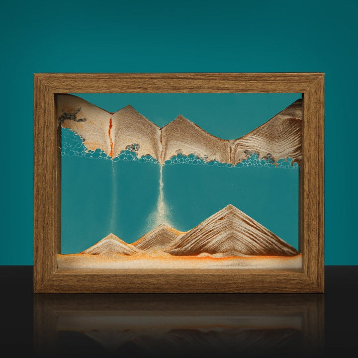 3D Ørkenånd Sandkunst Hjemmedekor | Luvikno
