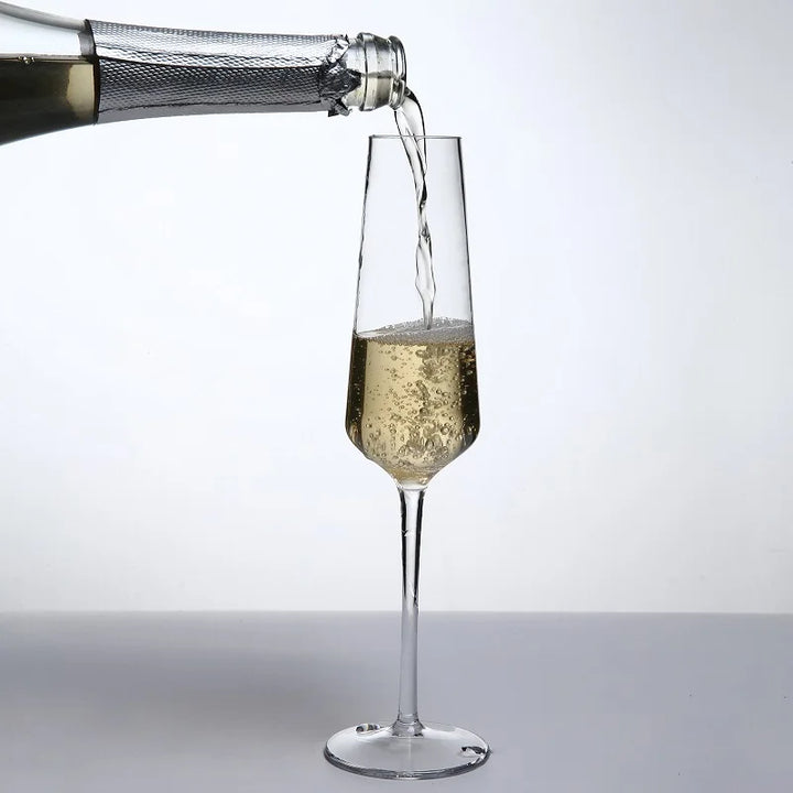 Uknuselig akryl champagneglass 4-delt sett Luvikno