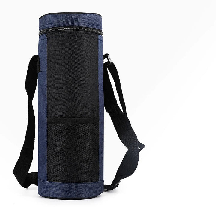Luvikno | Cooltiva Isolert Flaskeveske 10×10×29 cm | Bærbar Kjølebag laget av Oxford-stoff | For Reiser, Sport og Utendørs