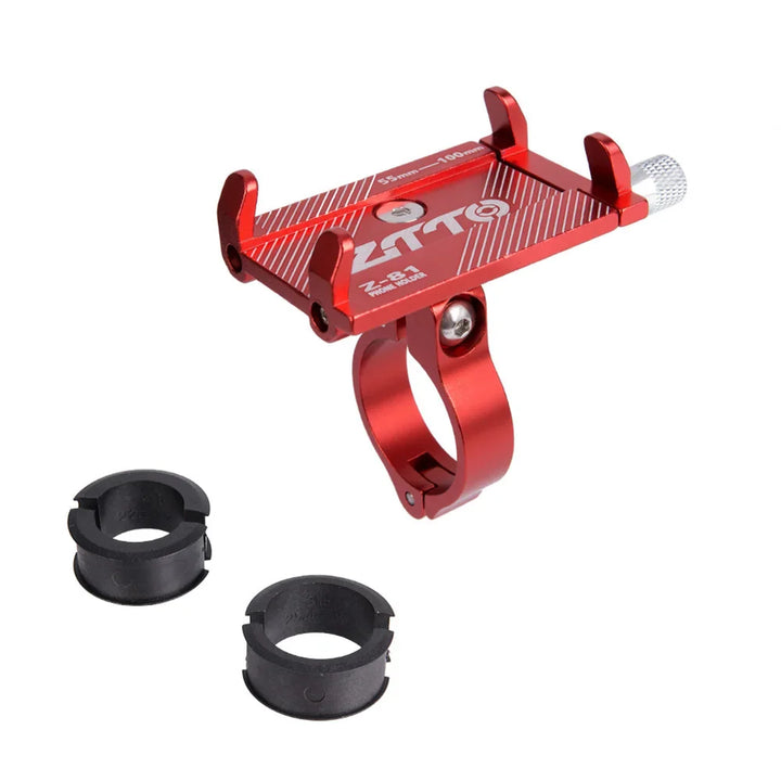 Luvikno | Sykkel Telefonholder RideGrip 360 Pro | 360° Roterbar | Aluminium Legering | Støtbestandig & Sikker | For Sykkel, Motorsykkel & E-Scooter