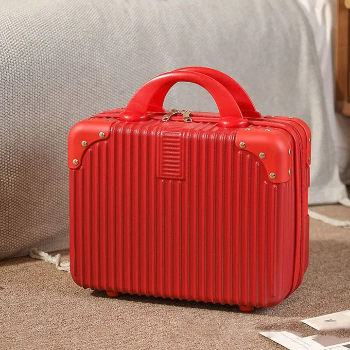 Luvikno | Travellia Mini Kosmetikkveske | Kompakt og Stilig | Hardt Skall laget av ABS+PC | Ideell for Reisen og Sminke