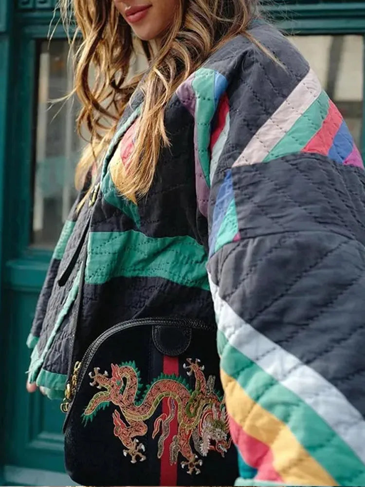 Luvik | Raitapaita Vuorellinen Takki