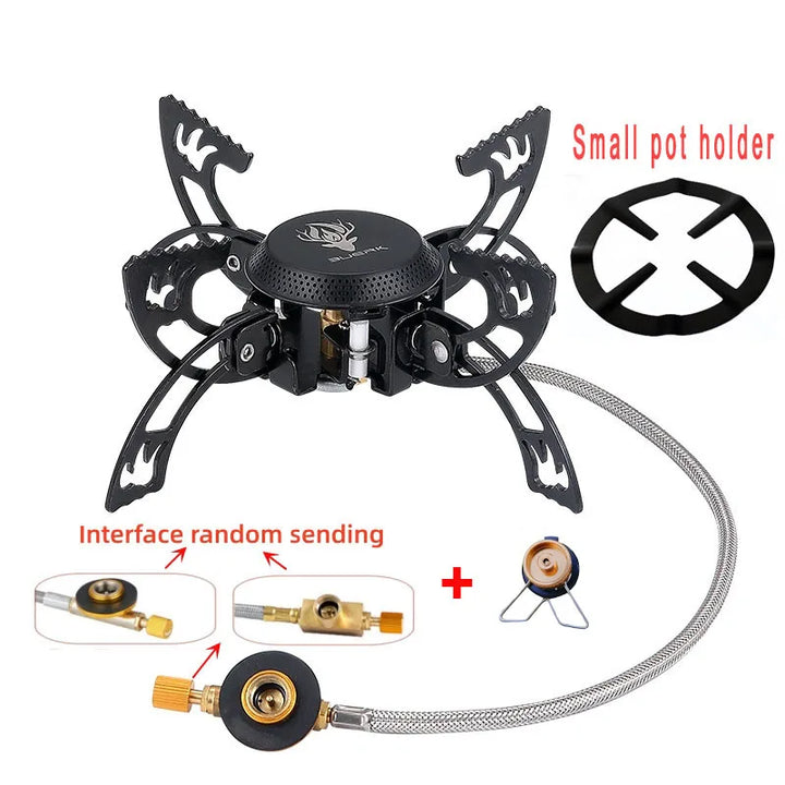 Claw Design Supreme Heat Sammenleggbart Utendørs Gasskomfyr | Luvikno