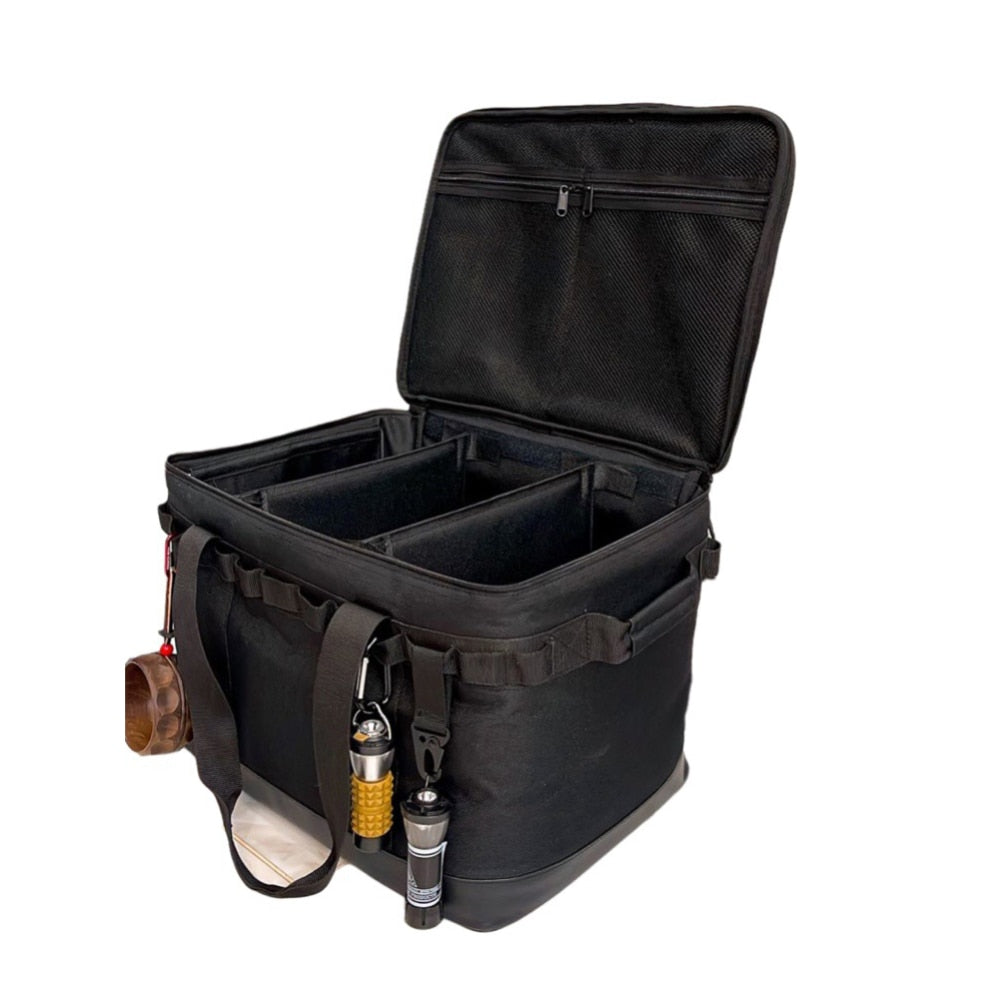 Multi-Compartment Utendørs Sti Camping Slank Oppbevaringsveske | Luvikno