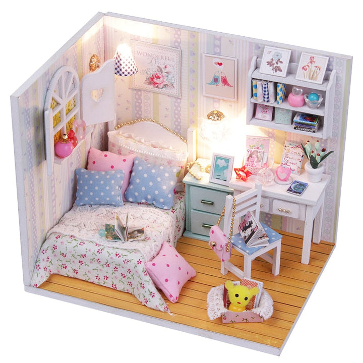 Miniatyr DIY japanske bygge leker kit | Luvikno