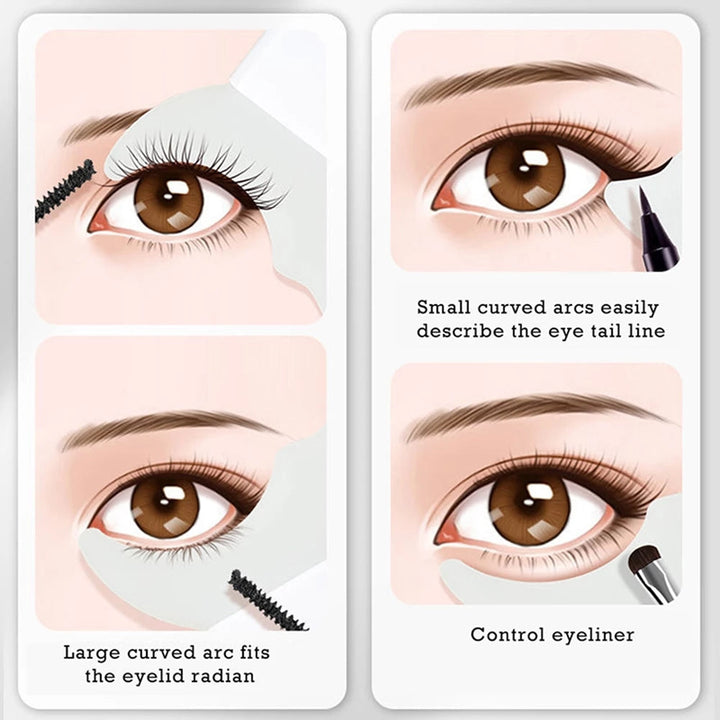 Eye Guide - Silikon Mascara Baffle - Kjøp 1 Få 1 GRATIS! (2 STK) | Luvikno