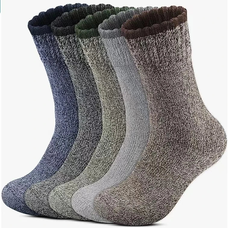 Luvikno | Ekstra varme merinoullsokker for fotturer Unisex 38-46