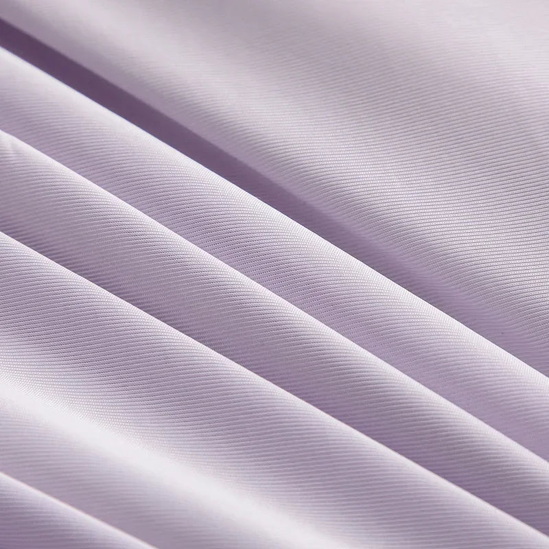Air Condition Sommer Komforter — Ren Farge Is Silke Kjøleteppe, Lett & Glatt Twin/King Størrelse Quilt | Luvikno